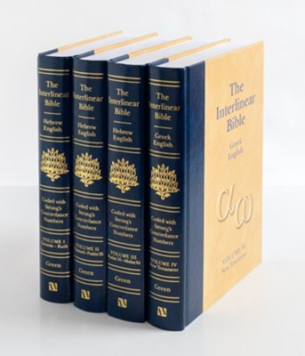 INTERLINEAR HEBREW-ENGLISH BIBLE (4 VOL.)- Believer's Bookshelf