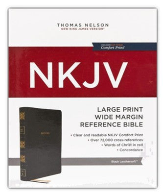 NKJV - LP WIDE MARGIN REF - LS
