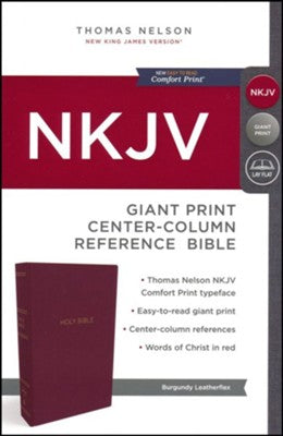 NKJV - GP DELUXE REF CENTRE COL.  BURG
