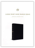 ESV - LP WIDE MARGIN BLACK GENUINE LEATHER