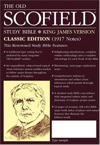 OLD SCOFIELD BIBLE-GEN.COW/CL/1917KJV/BURG