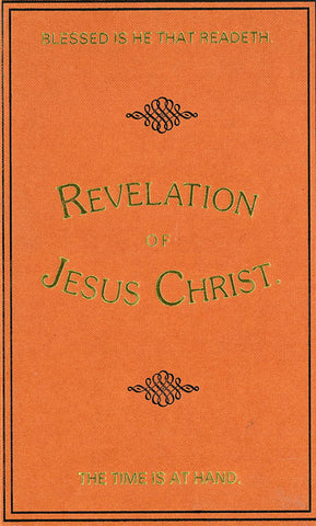 REVELATION OF JESUS CHRIST, W.R. HARTRIDGE - Hardcover