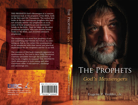 THE PROPHETS-GOD`S MESSENGERS, EUGENE P. VEDDER, JR.- Paperback
