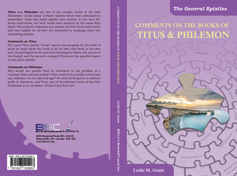 COMMENTS ON THE BOOK OF TITUS & PHILEMON - L.M. GRANT