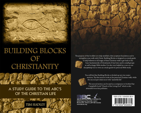 BUILDING BLOCKS OF CHRISTIANITY, TIM HADLEY- Paperback