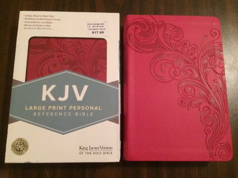 KJV - LP REF PINK LEATHERTOUCH