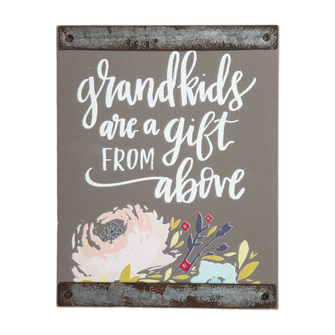 GRANDKIDS ARE A GIFT FROM ABOVE
