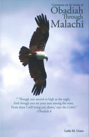 COMMENTS ON THE BOOKS OF OBADIAH THROUGH MALACHI - L.M. GRANT