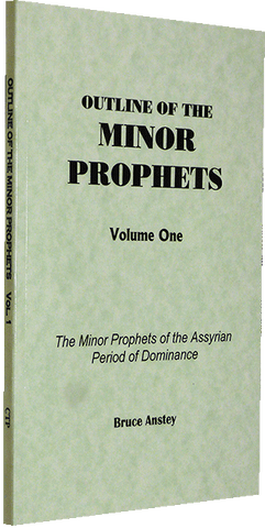 OUTLINE OF MINOR PROPHETS VOLUME 1 - BRUCE ANSTEY