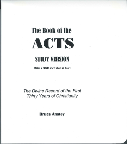 BOOK OF ACTS STUDY VERSION - BRUCE ANSTEY