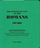 EPISTLE TO THE ROMANS STUDY VERSION - BRUCE ANSTEY