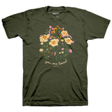 TSHIRT-YOU ARE LOVED BOUQUET LG