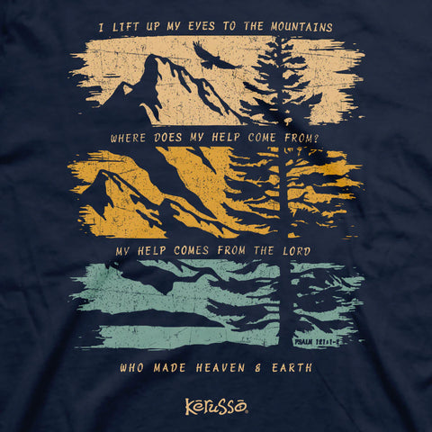 TSHIRT - LIFT MY EYES-2XL