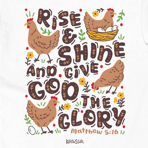 TSHIRT-YOUTH-RISE AND SHINE-YLG