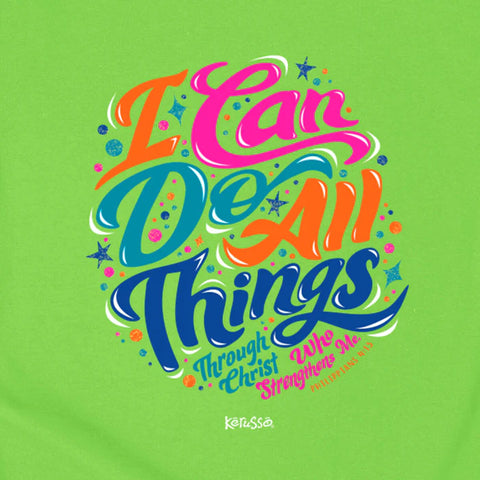 TSHIRT-YOUTH-I CAN DO ALL THINGS-YLG