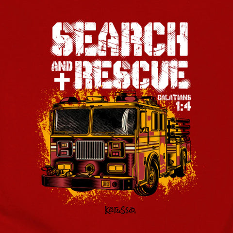 TSHIRT-YOUTH-SEARCH & RESCUE-YLG