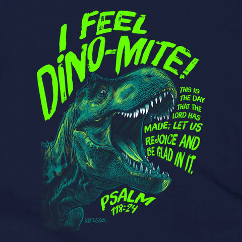 TSHIRT-YOUTH-I FEEL DINO-MITE-YLG
