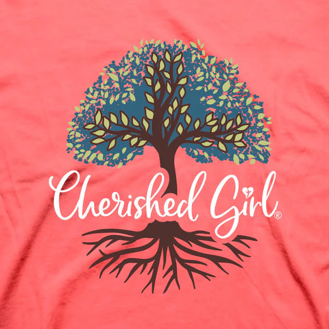 TSHIRT - CHERISHED GIRL-ROOTED IN CHRIST-2XL