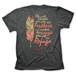 TSHIRT - CHERISHED FEATHERS - MD