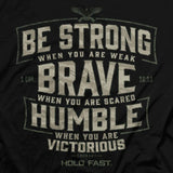 TSHIRT - BRAVE STRONG HUMBLE - SM