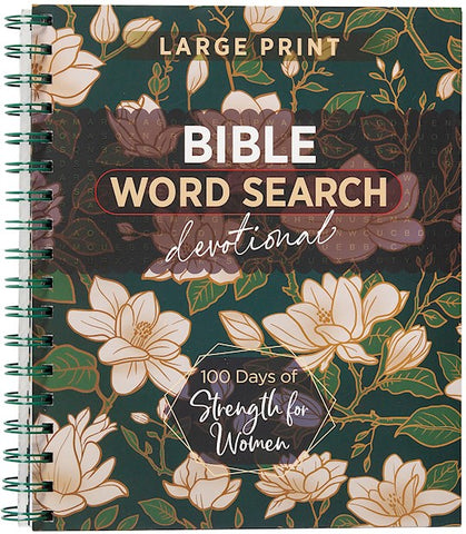 WORD SEARCH DEVO - LP - 100 DAYS OF STRENGTH  -WOMEN