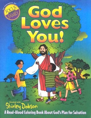 GOD LOVES YOU COLOURING BOOK