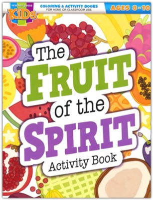 FRUIT OF THE SPIRIT COLOURING & ACTIVITY 8-10