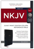 NKJV - GP DELUXE CENTRE COLUMN REF BL BLACK IND