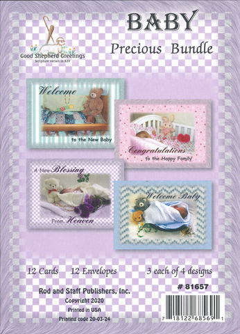 BOXED CARD - BABY - PRECIOUS BUNDLE