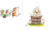 WATER COLOUR PRINTS SET OF 8 CARDS