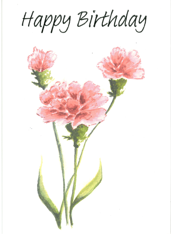 CARDS-WATERCOLOUR PRINTS SET OF 3