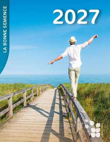 GOOD SEED 2027 CALENDAR - FRENCH -WALL METAL
