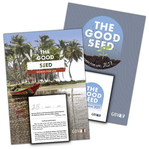 GOOD SEED 2027 - ENGLISH - WALL HANGING GLUED