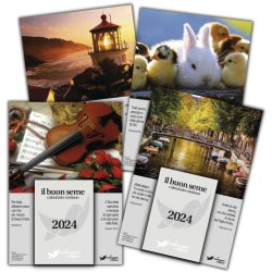 GOOD SEED 2024 CALENDAR - ITALIAN - WALL HANGING GLUED