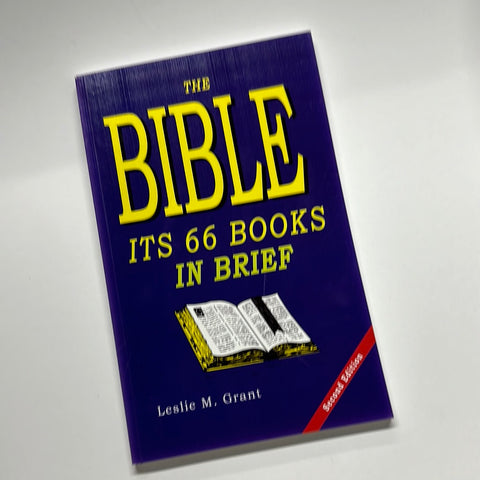 THE BIBLE ITS 66 BOOKS IN BRIEF
