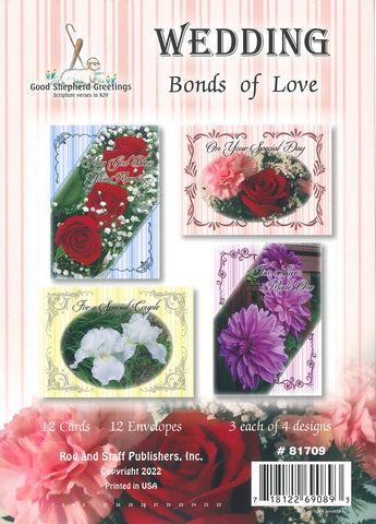 BOXED CARD - WEDDING  - BONDS OF LOVE