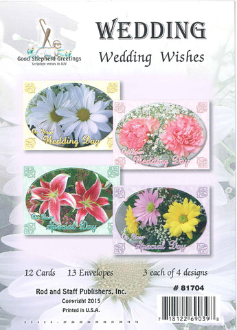 BOXED CARD - WEDDING - WEDDING WISHES