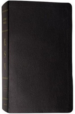 ESV STUDY BIBLE BLACK