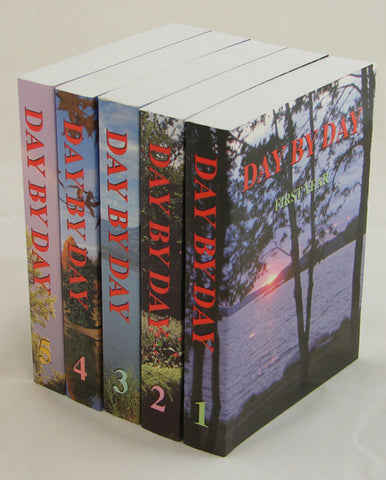 DAY BY DAY J. KOECHLIN 5 VOL SET - paperback