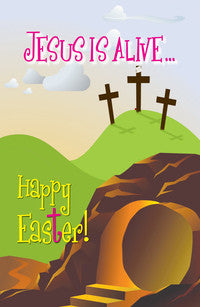 TRACT - EASTER -JESUS IS ALIVE/25