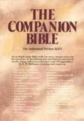 KJV COMPANION BIBLE BL BURG