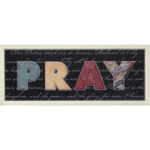 WALL PLAQUE -MDF PRAY