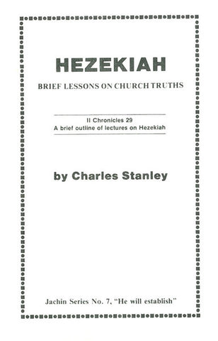 HEZEKIAH, CHARLES STANLEY - Paperback