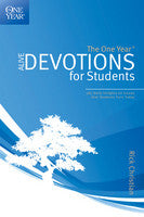 ONE YEAR DEVOTIONS FOR STUDENTS