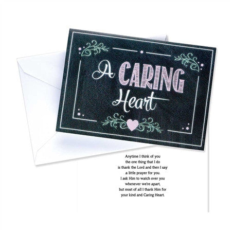 CARDS PKG OF 10 - A CARING HEART