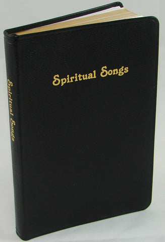 SPIRITUAL SONGS-LARGE LEATHER BLACK - PREORDER
