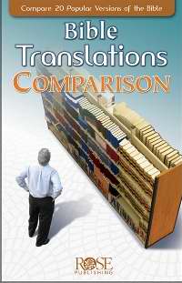 PAMPHLET - BIBLE TRANSLATIONS COMPARISONS