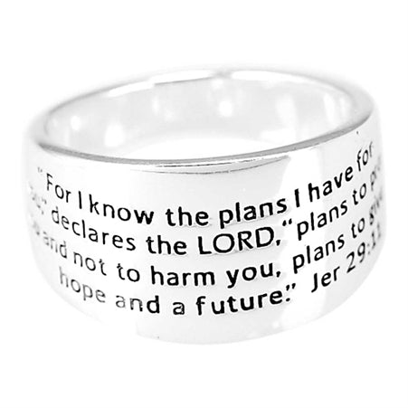 JER. 29:11 - RING SIZE 7