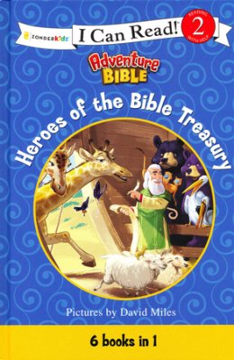 I CAN READ - ADVENTURE BIBLE - 6 IN 1 - HEROES OF THE BIBLE