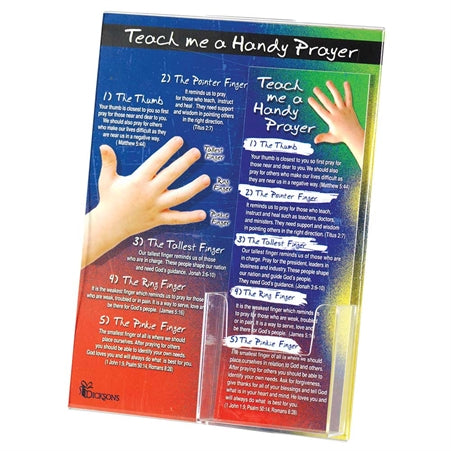 BOOKMARK - TEACH ME A HANDY PRAYER